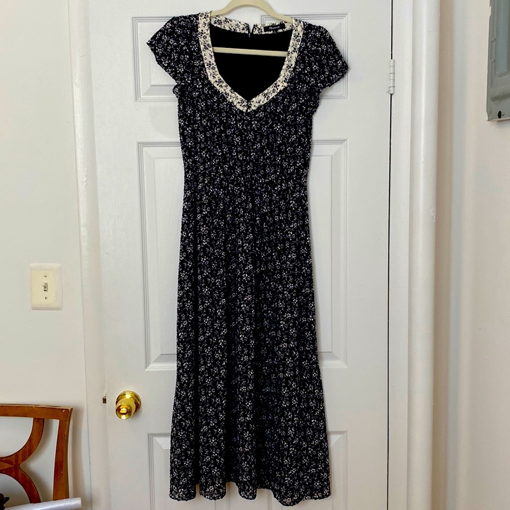 Madewell Georgette Floral Dress Size 00